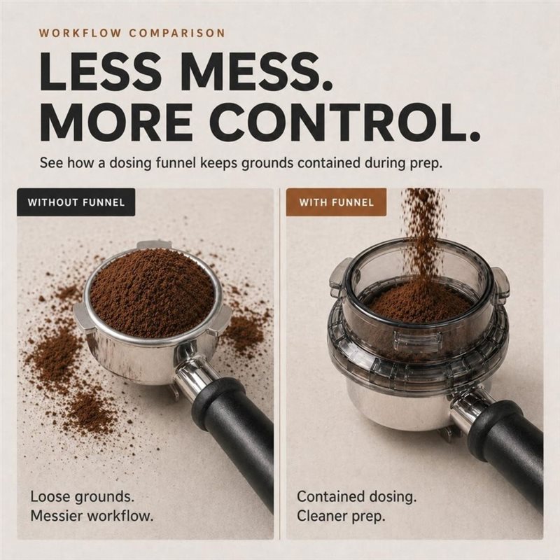 A65T-Twist-Lock Portafilter Do - Breville Espresso Barista Touch ulasan dan harga